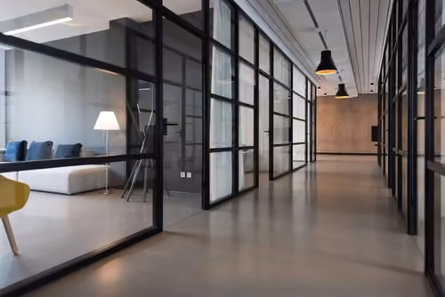 Cleaned and Spotless Commercial Office.